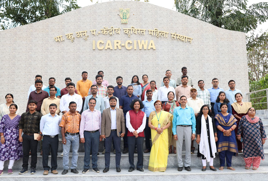 Visit of Prof. Kanhaiya Tripathi, Special Monitor, Human Rights Advocacy (Human Rights Education & Gender Equality), NHRC, India at ICAR-CIWA on 25 March 2026